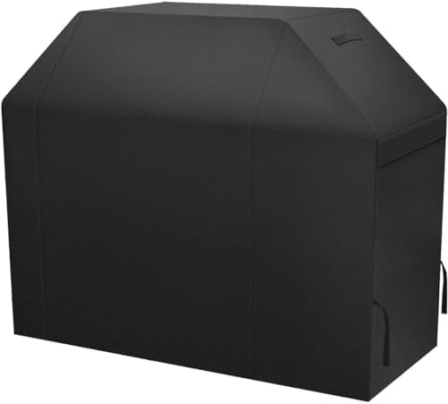 NEXCOVER Grill Cover - Heavy Duty BBQ Cover, 50 inch Waterproof Barbecue Cover, Weather Resistant, Fade Resistant, Rip-Proof, Anti-UV, Gas Grill Cover for Weber, Char Broil, Nexgrill Grills, Black by NEXCOVER