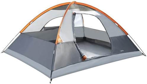 Amazon Basics Camping Tent, 3-Season Dome Design with Rainfly - Image 3