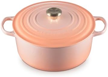 Le Creuset Enameled Cast Iron Round Dutch Oven, 7.25 qt., Peche by Unknown