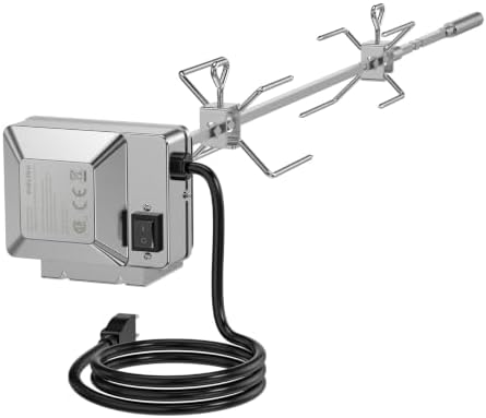 onlyfire Stainless Steel Grill Rotisserie Kit for Weber Genesis Grills by onlyfire