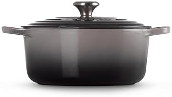 Le Creuset Enameled Cast Iron Round Dutch Oven, 5.5 qt., Oyster - Image 4