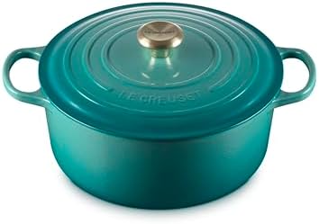 Le Creuset Enameled Cast Iron Round Dutch Oven, 7.25 qt., Riviera by Unknown