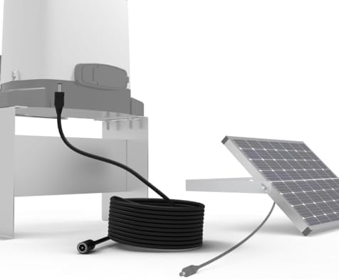 Blütezeit Solar Sliding Gate Opener System Expansion Kit - 66FT DC Link Harness for ME-GO-600 Gate Motor, Solar Controller Integration Module by Bl%C3%BCtezeitGateSystems