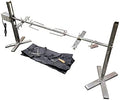 Smoke Daddy 53” Portable Electric Rotisserie Grill Kit – Heavy-Duty Spit Roaster for Whole Pig, Lamb & Large Meats by Smoke+Daddy