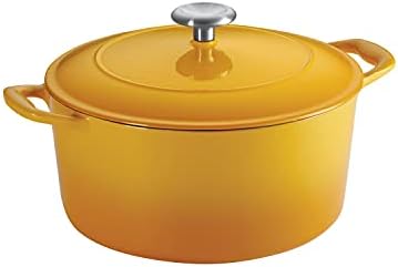 Tramontina Bestow Enameled Cast Iron 5.5-Qt Round Dutch Oven Pot with Lid by Tramontina