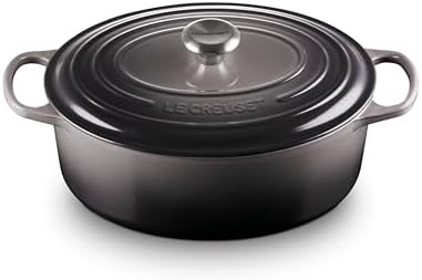 Le Creuset Enameled Cast Iron Oval Dutch Oven, 6.75 qt., Oyster by Unknown