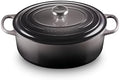 Le Creuset Enameled Cast Iron Oval Dutch Oven, 6.75 qt., Oyster by Unknown