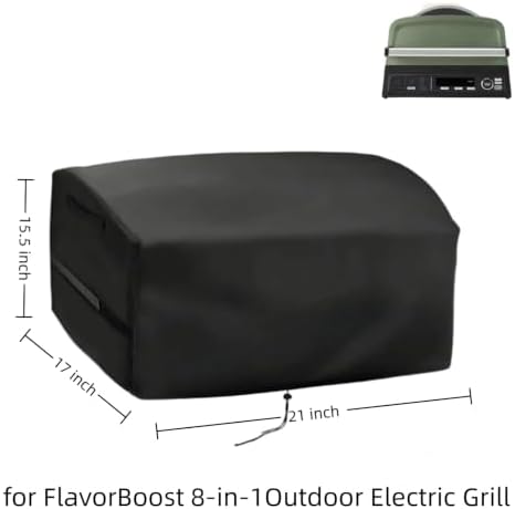 Tabletop Gas Grill Cover for Cuisinart FlavorBoost Outdoor Electric Grill - Image 2
