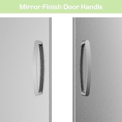 BBQ Access Double Doors 26Wx24H Flush Mount Stainless Steel Outdoor Kitchen Door for Outside Cabinets and BBQ Island - Image 5