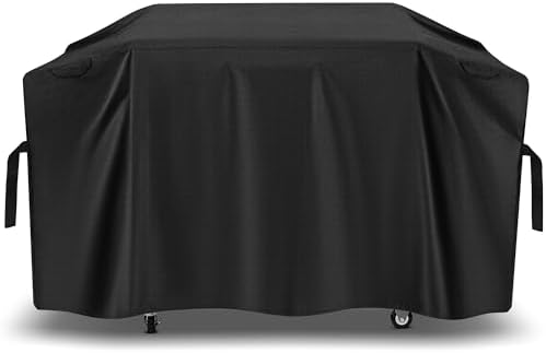 SunPatio Griddle Cover for Blackstone 36" Pro Series Grill Griddle, Outdoor Waterproof Flat Top Gas Grill Cover 70 Inch, All Weather Protection Cooking Station Grilling Protector, Black by SunPatio