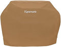 Kenmore 56-Inch Heavy-Duty Grill Cover for Outdoor BBQ Propane Gas Grills, Weather-Resistant, UV- and Fade-Resistant, Universal Fit Cover for 4-Burner Gas Grills, Tan by Kenmore