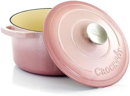 Crock-Pot Artisan Round Enameled Cast Iron Dutch Oven, 3-Quart, Pistachio Green - Image 2