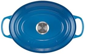 Le Creuset Enameled Cast Iron Oval Dutch Oven, 2.75 qt., Marseille - Image 2