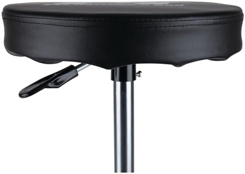Performance Tool W85008 Pneumatic Rolling Shop Stool Seat Black - Image 5