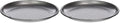 Cuisinart 4 Piece Pizza Pan Set, Mini, Steel Gray (Pack of 2) by Cuisinart
