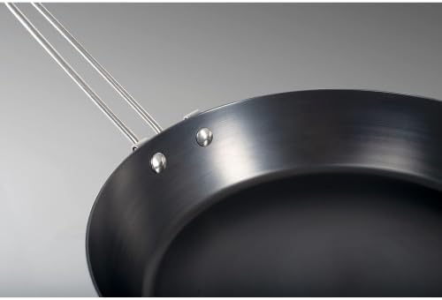 GSI Outdoors Frypan, Lightweight Carbon Steel, Collapsible Handle Camp & Outdoor Frying Pan - Image 5