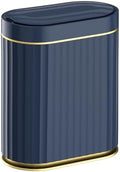 ELPHECO 2 Gallon Sensor Trash Can, Automatic Lid, Midnight Blue Gold by ELPHECOUSA