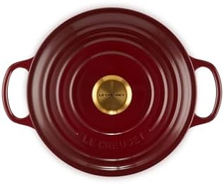 Le Creuset Enameled Cast Iron Round Dutch Oven, 4.5 qt., Garnet - Image 2