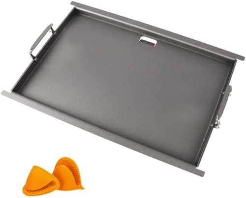 6789 Full Size Carbon Steel Griddle for Weber Genesis 400 Series Gas Grill by Grilleroy