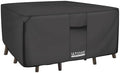 ULTCOVER Waterproof Patio Furniture Cover 62L x 62W in, Black by ULTCOVER