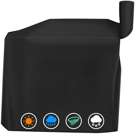 Heavy Duty 600D Grill Cover Compatible with Z Grill ZPG-700D Series Wood Pellet and 450 Series 550 Series ZPG-450A ZPG-550B, Z Grills 10502B, UV Fade Resistant Full Length Cover by ZBXFCSH