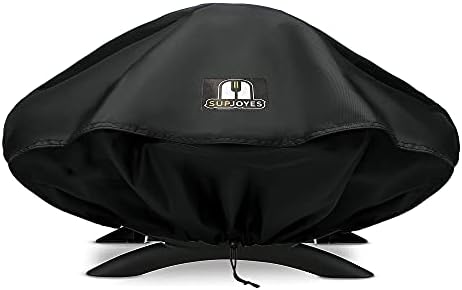 Grill Cover for Weber Q1200, Q1000 and Q100 Series Grills by SUPJOYES