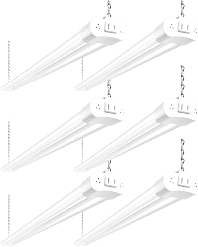 hykolity 60W 4FT Linkable LED Shop Light forGarage,6500LM by hykolity