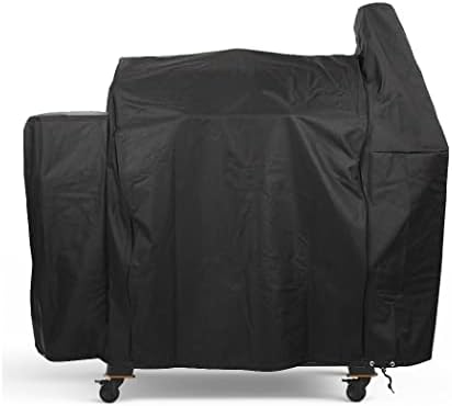 ZJYWSCH Grill Cover for Pit Boss Savannah Onyx Edition Wood Pellet Grill PB1500NX 600D Heavy Duty Waterproof Pit Boss Savannah Onyx 1500 Grill Smoker Cover by ZJYWSCH