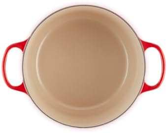 Le Creuset Enameled Cast Iron Signature Deep Round Oven, 6.5 qt., Cerise - Image 3