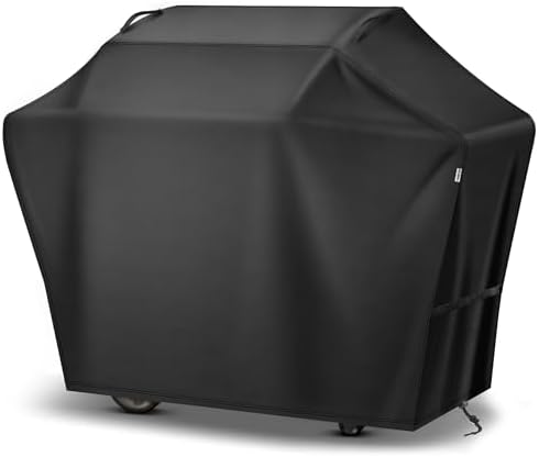 Grill Cover 55 Inch for Outdoor Grill, Waterproof＆UV-Proof Gas Grill Cover by Aguegro