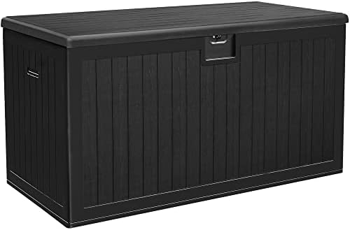 YITAHOME 180 Gallon Double-Wall Deck Box with Side Handles by YITAHOME