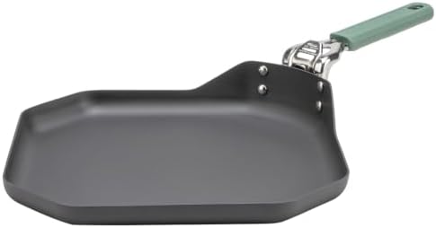 Gerber Gear ComplEAT Griddle - Portable, Nonstick Outdoor Camping Griddle - Premium Camping Cookware - Features Detachable Handle by Gerber