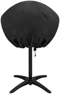 NettyPro Grill Cover for George Foreman, Waterproof Heavy Duty Outdoor Indoor Electric Portable Stand Small Grill Cover for Char-Broil, Cuisinart, Homewell, Weber and More, Black by NettyPro