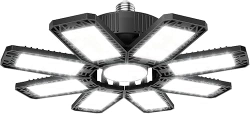 ISKYDRAW Garage Light 1 Pack - 240W 24000LM Garage Lights Ceiling LED by ISKYDRAW
