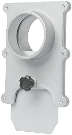 POWERTEC 70134V 2-1/2-Inch Blast Gate for Dust Collector, Dust Collection Fittings, 1 PK by POWERTEC