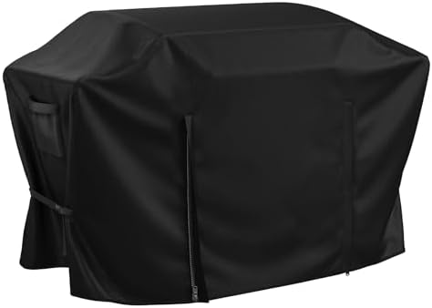 SHINESTAR Griddle Cover for Blackstone 28 Inch Culinary Series, Heavy Duty Waterproof 5472 Flat Top Gas Grill Cover with Large Air Vent, Click-Close Straps, Handle and Zipper, Black by SHINESTAR
