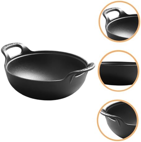Cast Iron Camping Skillet with Side Handles for Outdoor Cooking - Image 5