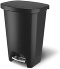 Glad Premium Trash Can with Clorox Odor Protection, 13 Gallon, Black by GladTrashFoodStorage