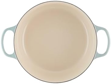 Le Creuset Enameled Cast Iron Round Dutch Oven, 9 qt., Sea Salt - Image 3
