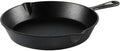 10.5 Inch Pre-Seasoned Cast Iron Skillet With Handle, Even Heat Distribution Frying Pan With Dual Pour Spouts, Multi-Use Cookware Compatible With Stovetop Grill Campfire For Home Outdoor Cooking by Unknown