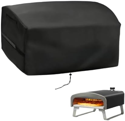 25 Inch Pizza Oven Cover for QPizza Gas Pizza Oven/Tabletop Outdoor Grill by Guisong