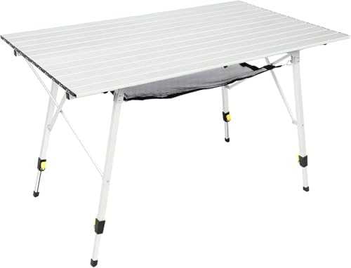 Portal Folding Camping Table, 132 LBS Outdoor Table with Adjustable Legs by PORTAL