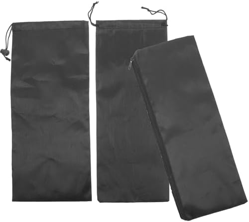 3pcs Portable Outdoor Tool Bags with Zipper and Drawstring by TOYANDONA