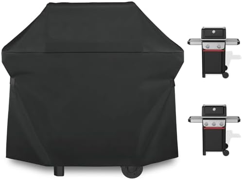 ZJYWSCH Grill Cover for Weber Spirit E-210 E-310 E-325 EP-325 2-3 Burner Gas Grill Outdoor Waterproof, for Webber Spirit E210 E310 E325 EP325 2025 Gas Grill by ZJYWSCH