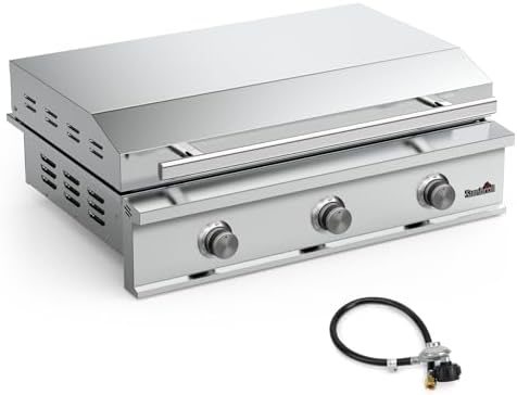 Stanbroil 36-Inch Built-In Gas Griddle for Outdoor Kitchen, Liquid Propane by Stanbroil