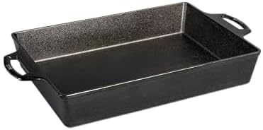 Lodge Pre-Seasoned Cast Iron Casserole Pan, 9 x 13 Inches - Image 4