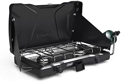 Coleman Triton 2-Burner Propane Stove, Portable Camping Cooktop by Unknown