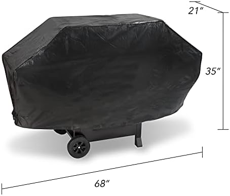 NFL Rico Industries Vinyl Padded Deluxe Grill Cover, 68 x 21 x 35-inches - Image 3
