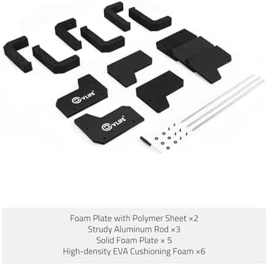 CVLIFE Foam Pistol Rack Handgun Rack for Gun Safe Gun Cabinet Accessories - Image 5