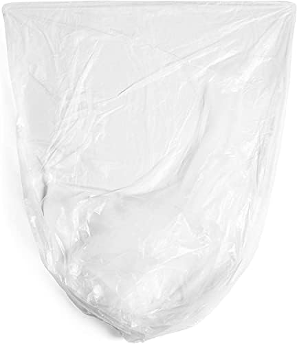 Aluf Plastics - 12-16 Gallon Clear Trash Bags - 24" x 33"- 8 Micron Equivalent High Density Value Garbage Bags for Bathroom, Office, Industrial, Commercial - (1 Pallet of 100 Cases, 10000 Bags Total) - Image 5